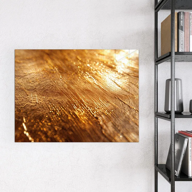 Magnettafel - Schimmerndes Gold