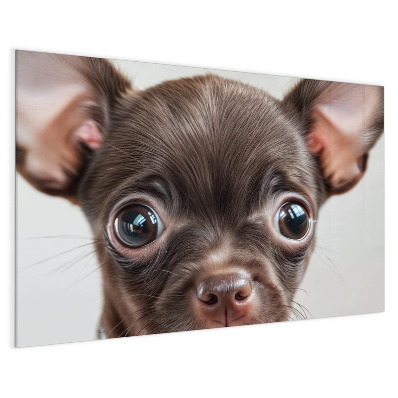 Magnettafel - Chihuahua mit Halsband