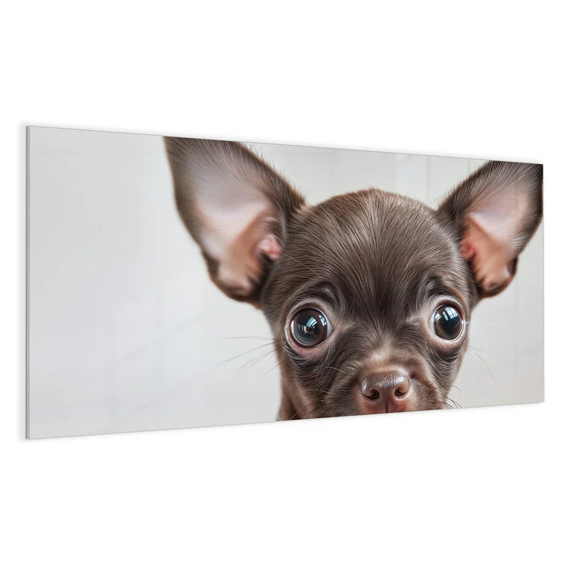 Magnettafel - Chihuahua mit Halsband