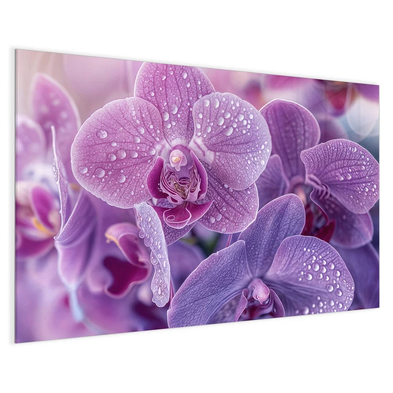 Magnettafel - Orchideenblüten