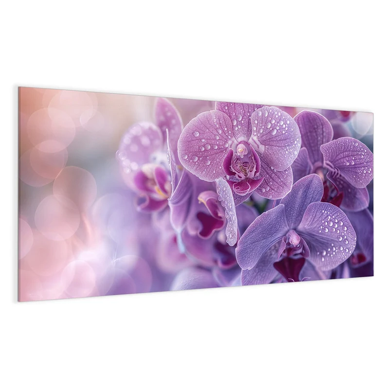 Magnettafel - Orchideenblüten