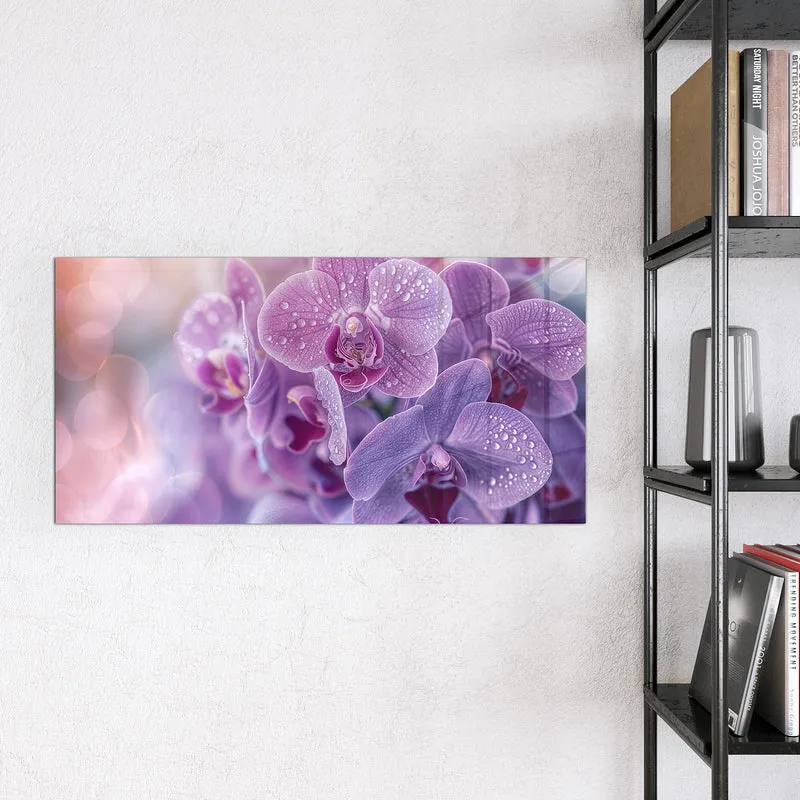 Magnettafel - Orchideenblüten