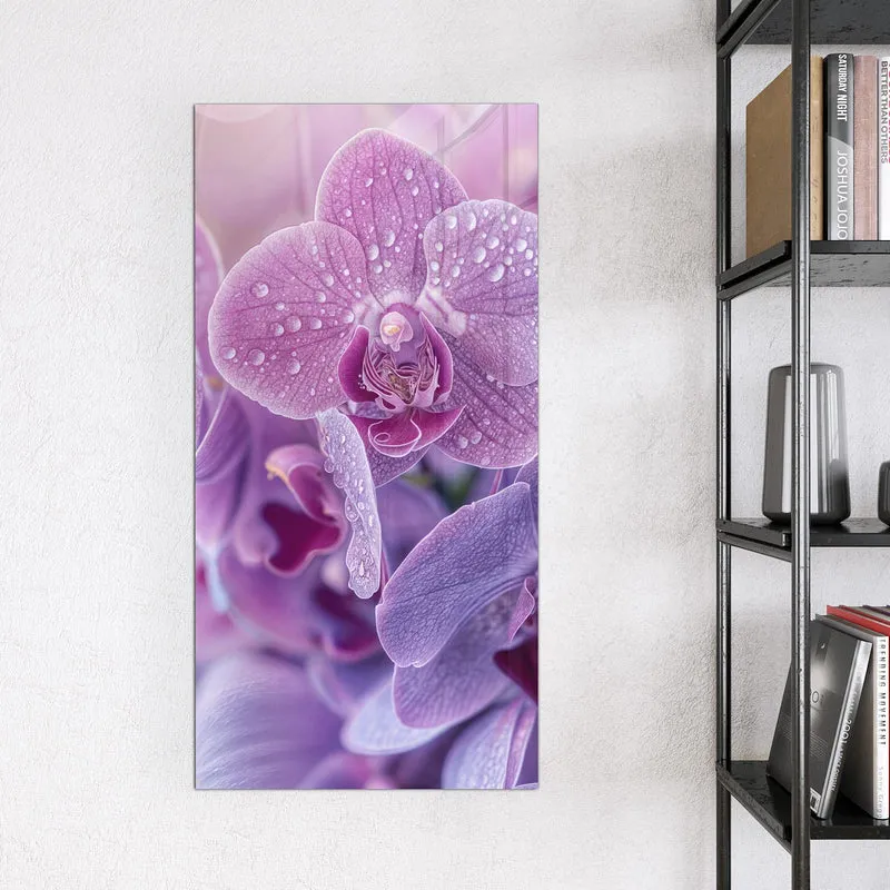 Magnettafel - Orchideenblüten