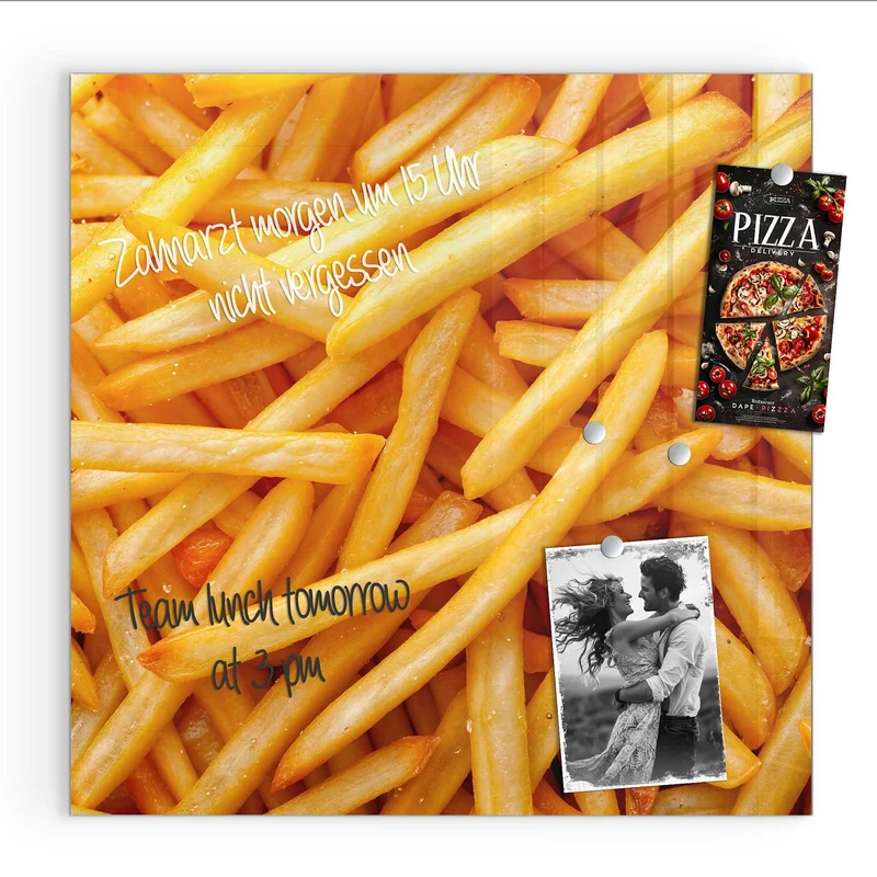 Magnettafel - Pommes Frites