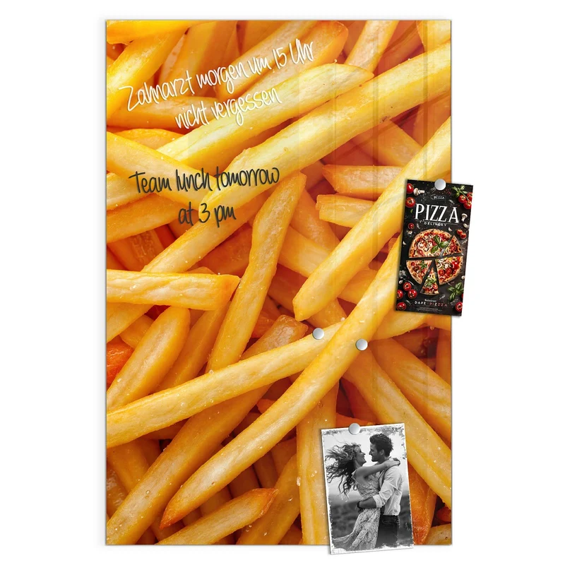 Magnettafel - Pommes Frites
