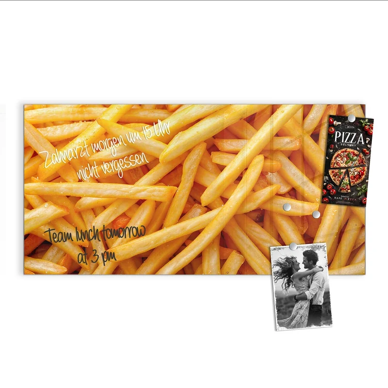 Magnettafel - Pommes Frites