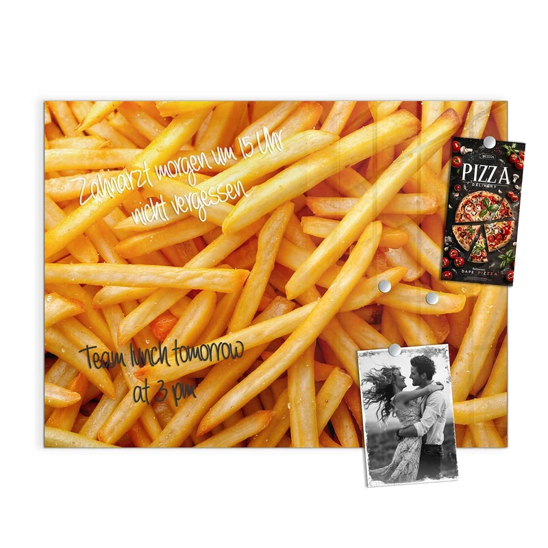 Magnettafel - Pommes Frites