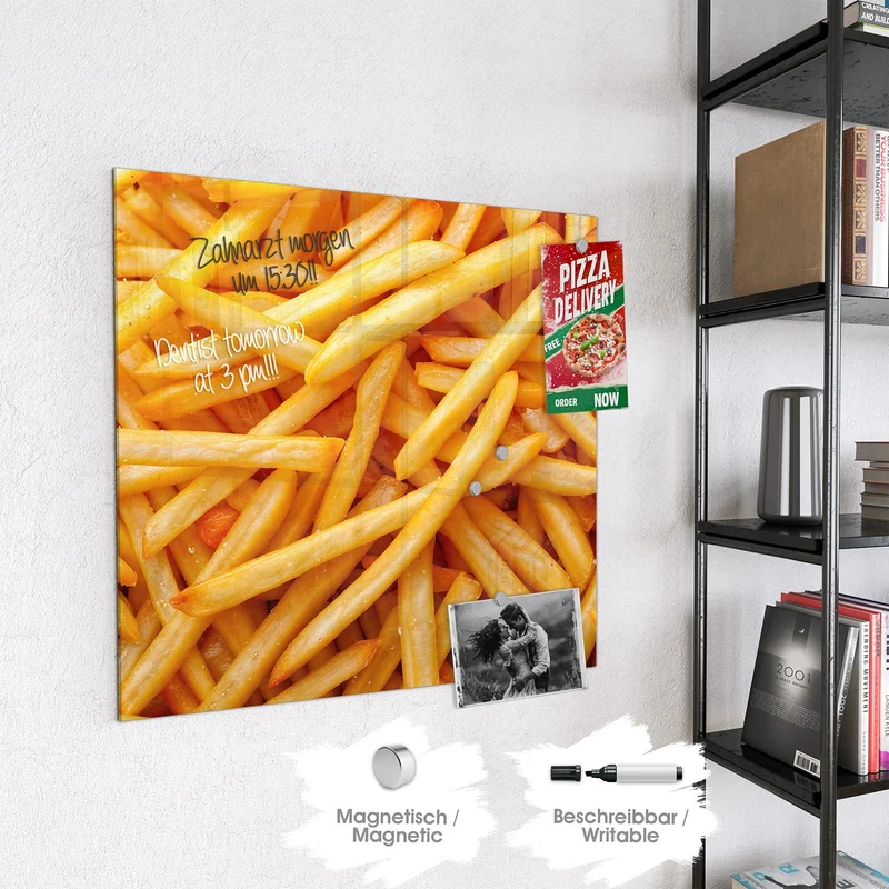 Magnettafel - Pommes Frites