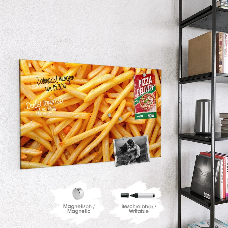 Magnettafel - Pommes Frites