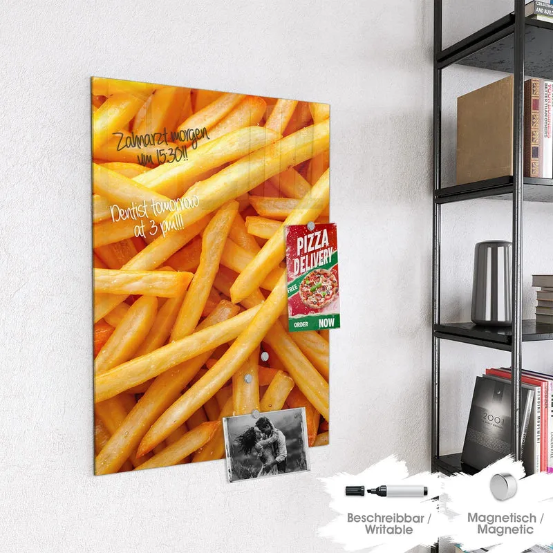 Magnettafel - Pommes Frites