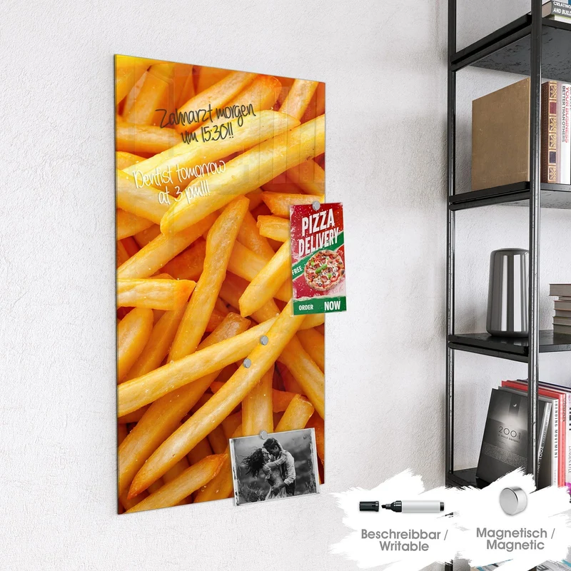 Magnettafel - Pommes Frites