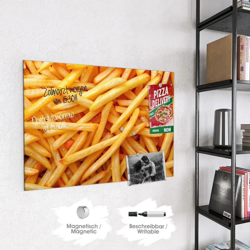 Magnettafel - Pommes Frites