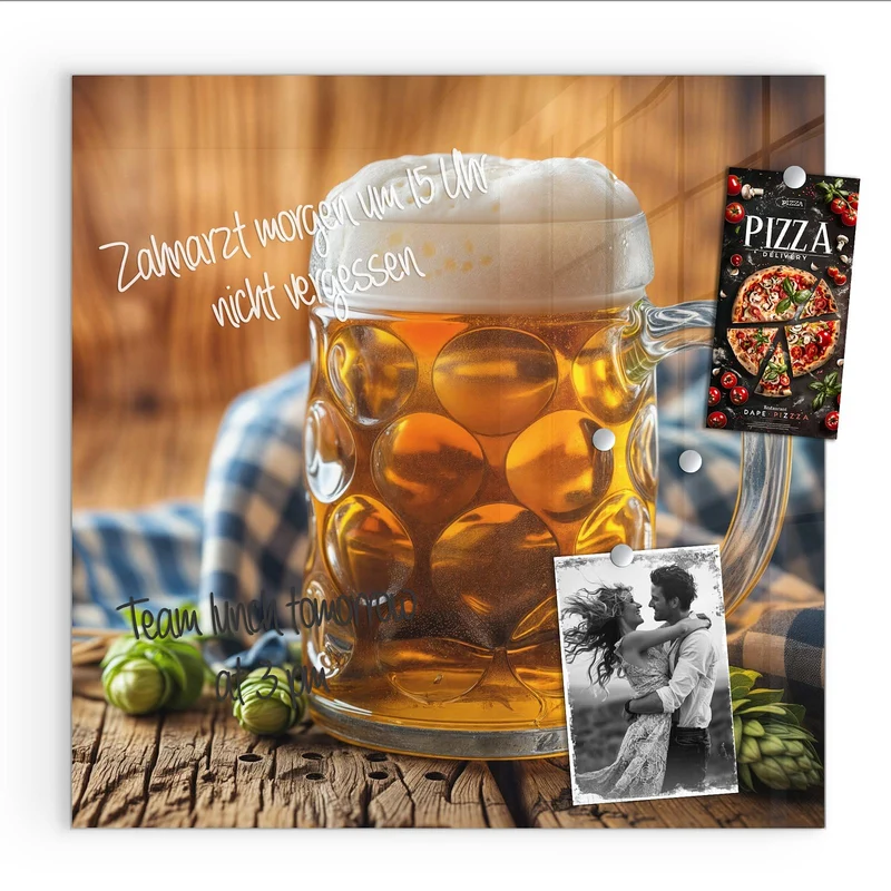 Magnettafel - Bayerisches Bier