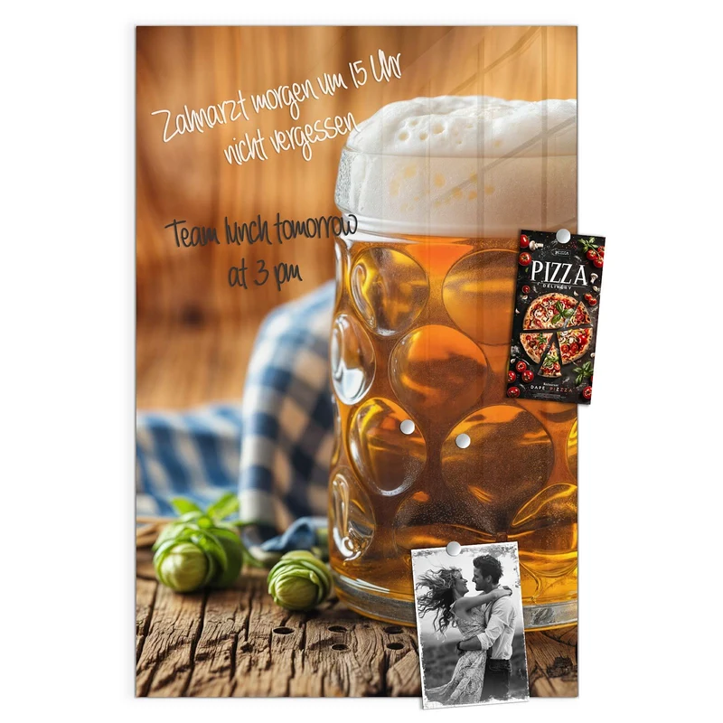 Magnettafel - Bayerisches Bier