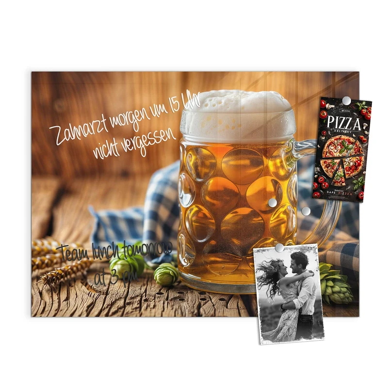 Magnettafel - Bayerisches Bier
