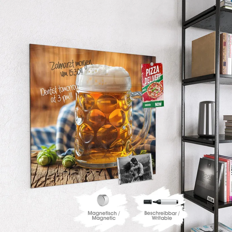 Magnettafel - Bayerisches Bier