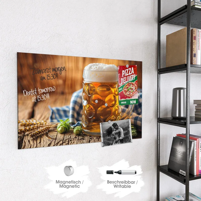 Magnettafel - Bayerisches Bier