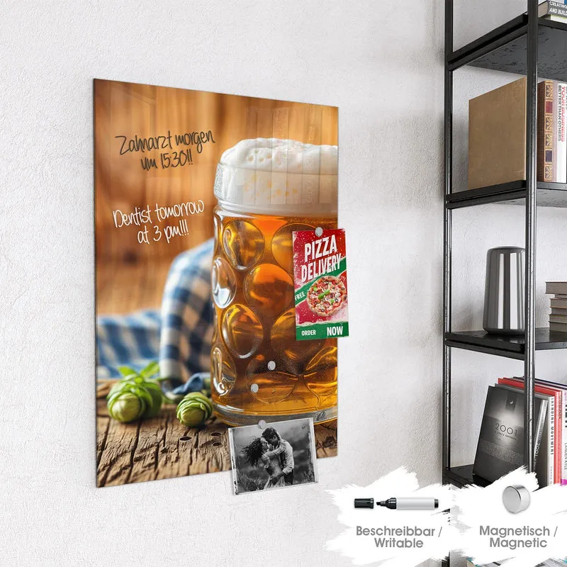 Magnettafel - Bayerisches Bier