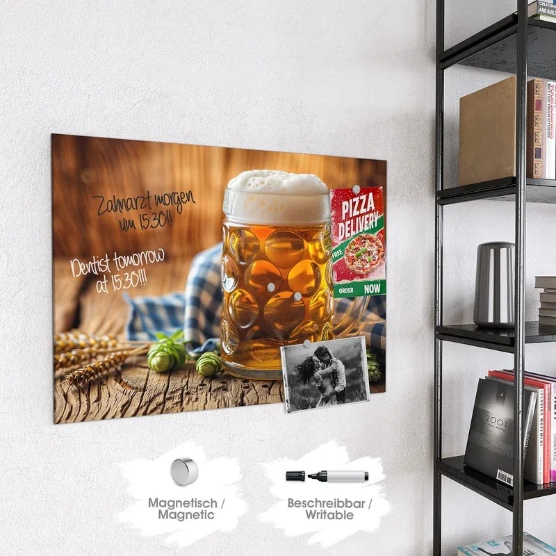 Magnettafel - Bayerisches Bier