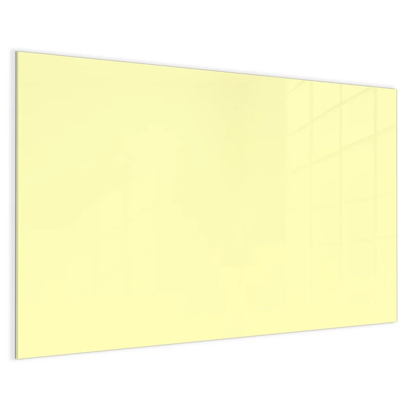 Magnettafel - Hellgelber Hintergrund