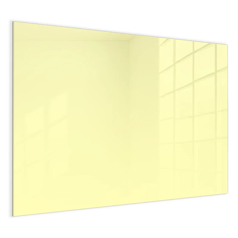 Magnettafel - Hellgelber Hintergrund