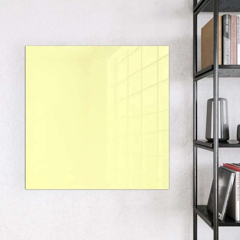 Magnettafel - Hellgelber Hintergrund