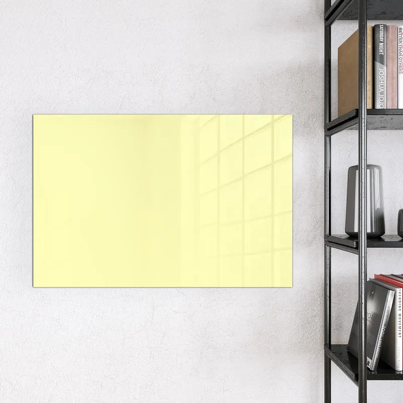Magnettafel - Hellgelber Hintergrund