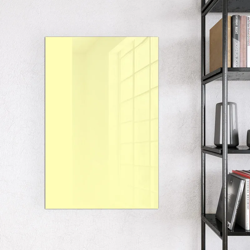Magnettafel - Hellgelber Hintergrund