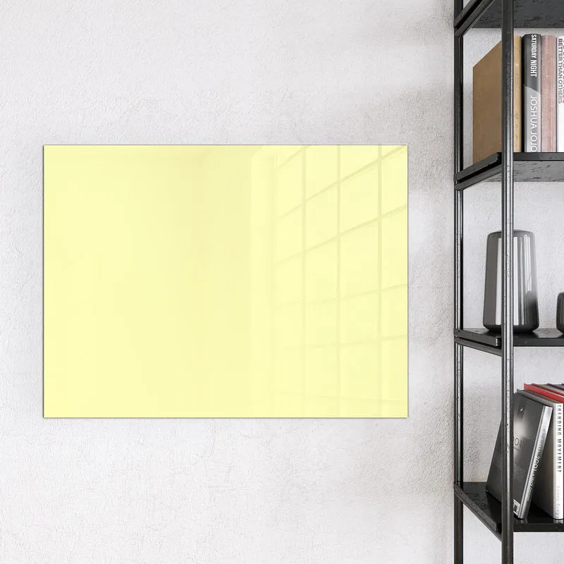 Magnettafel - Hellgelber Hintergrund