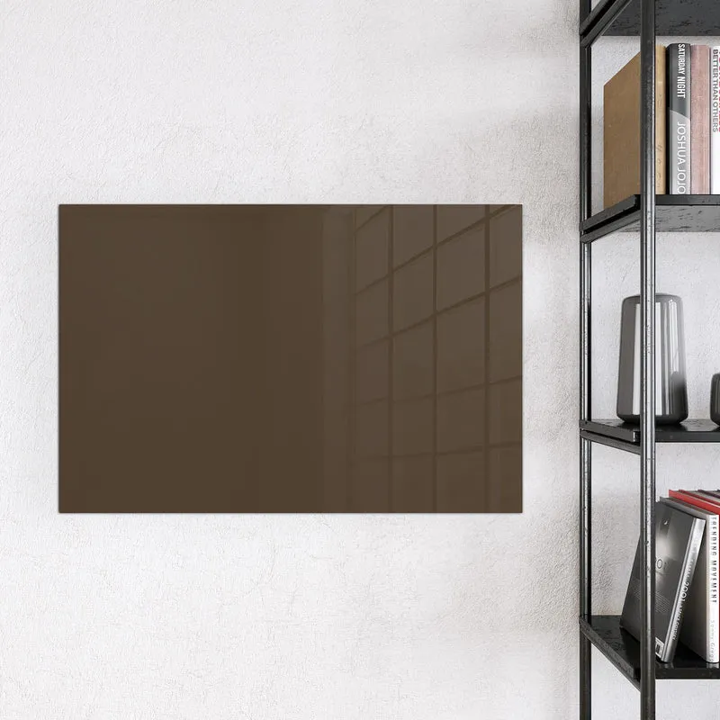 Magnettafel - Mokkabrauner Hintergrund