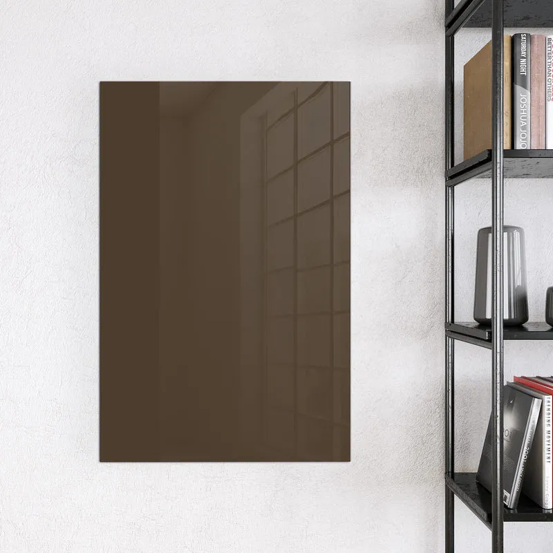Magnettafel - Mokkabrauner Hintergrund