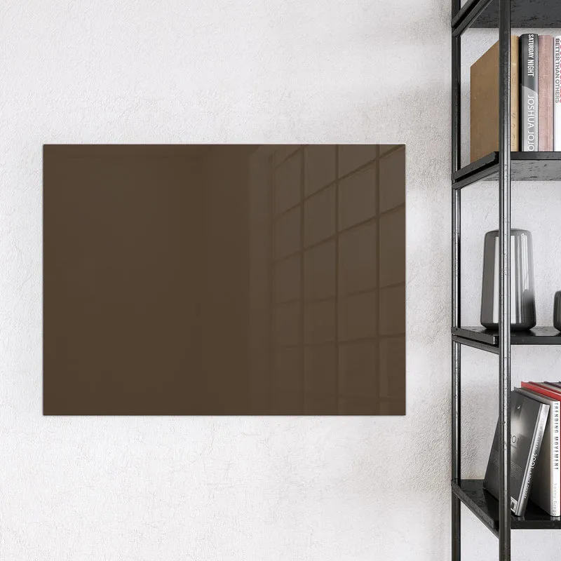 Magnettafel - Mokkabrauner Hintergrund