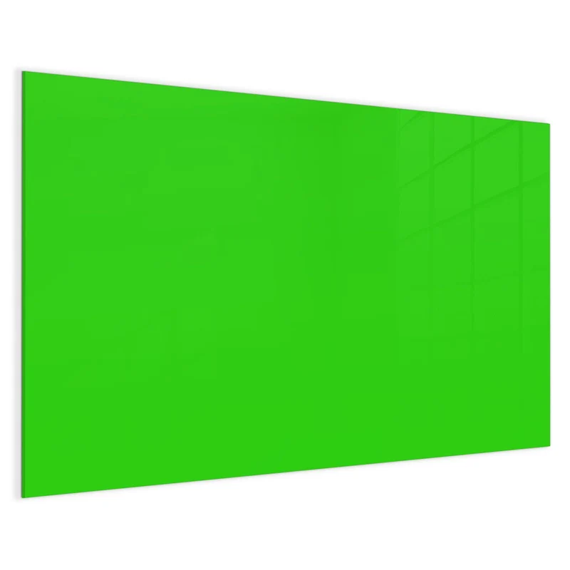 Magnettafel - Neongrüner Hintergrund
