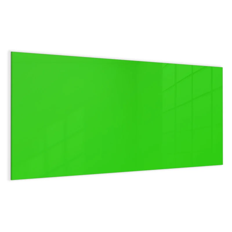 Magnettafel - Neongrüner Hintergrund