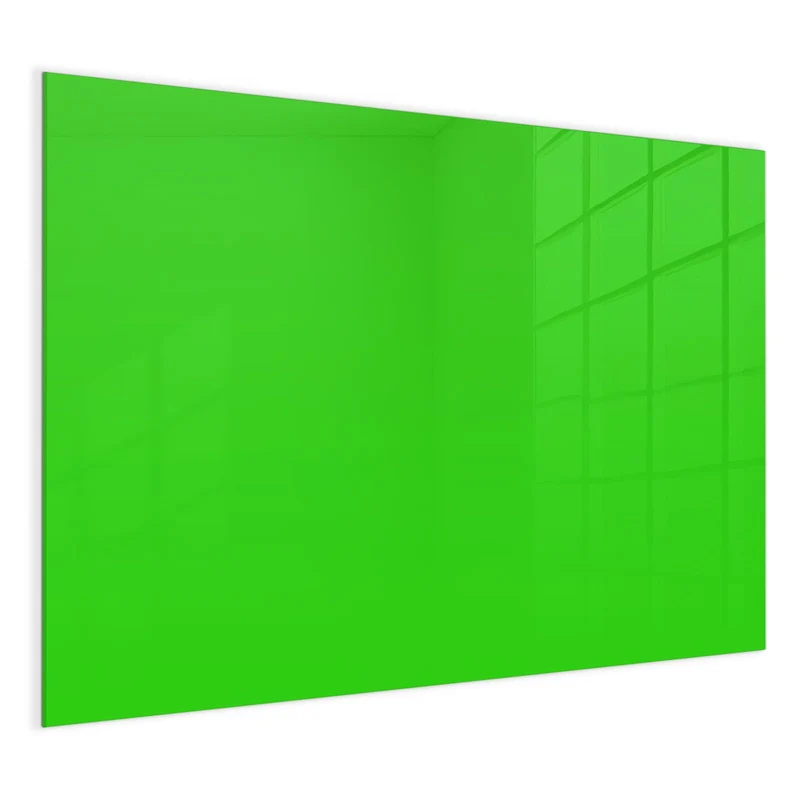 Magnettafel - Neongrüner Hintergrund