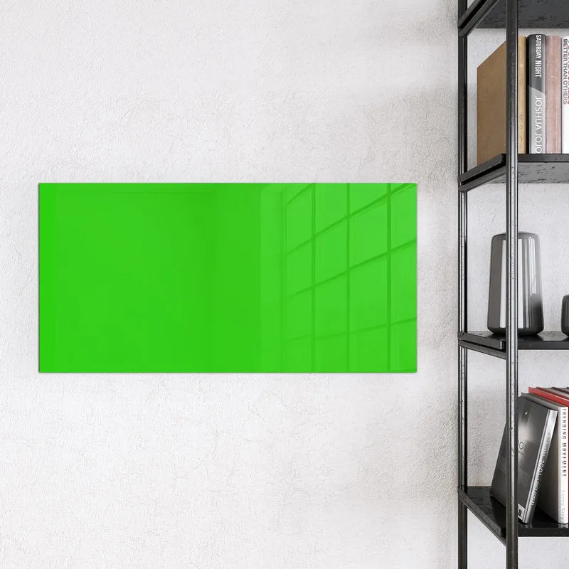 Magnettafel - Neongrüner Hintergrund