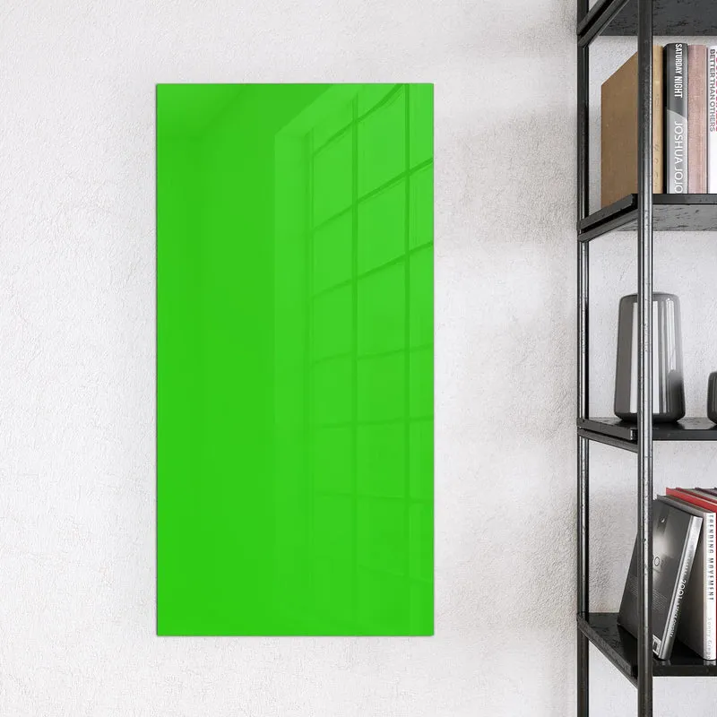 Magnettafel - Neongrüner Hintergrund