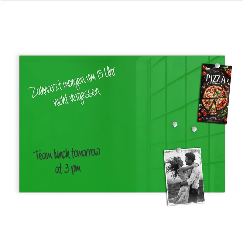 Magnettafel - Grasgrüner Hintergrund