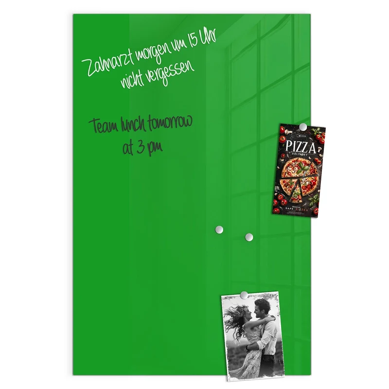 Magnettafel - Grasgrüner Hintergrund