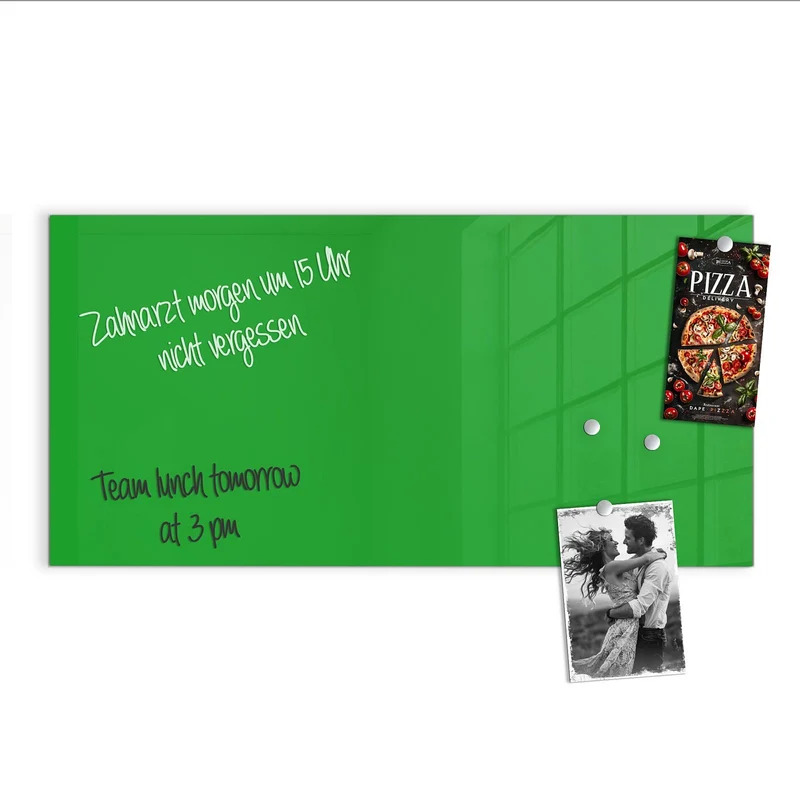 Magnettafel - Grasgrüner Hintergrund