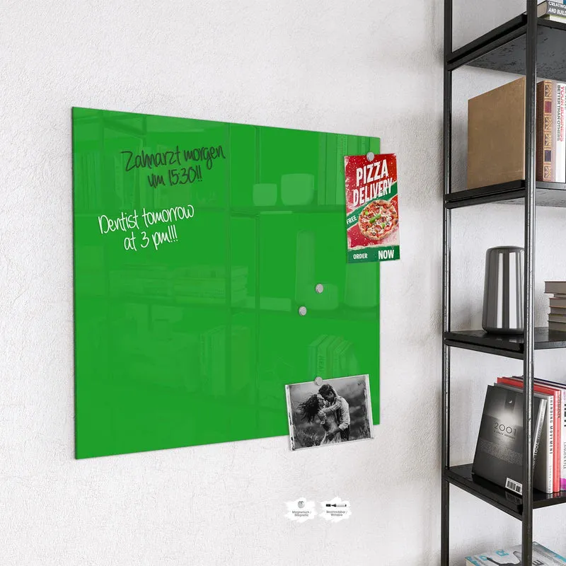 Magnettafel - Grasgrüner Hintergrund