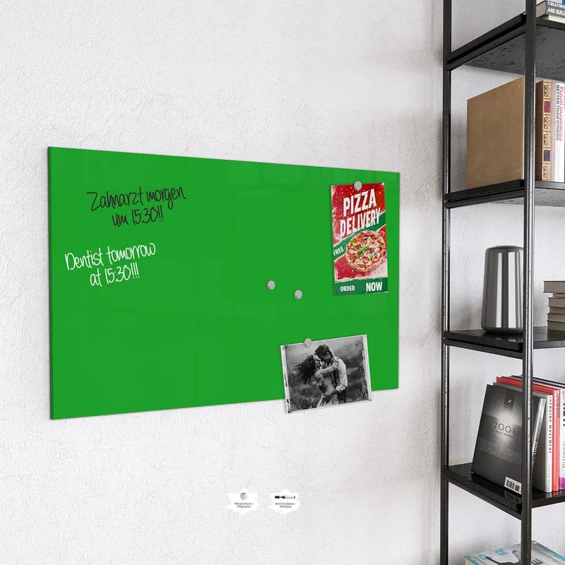 Magnettafel - Grasgrüner Hintergrund