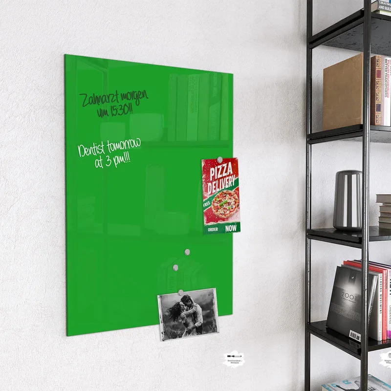 Magnettafel - Grasgrüner Hintergrund