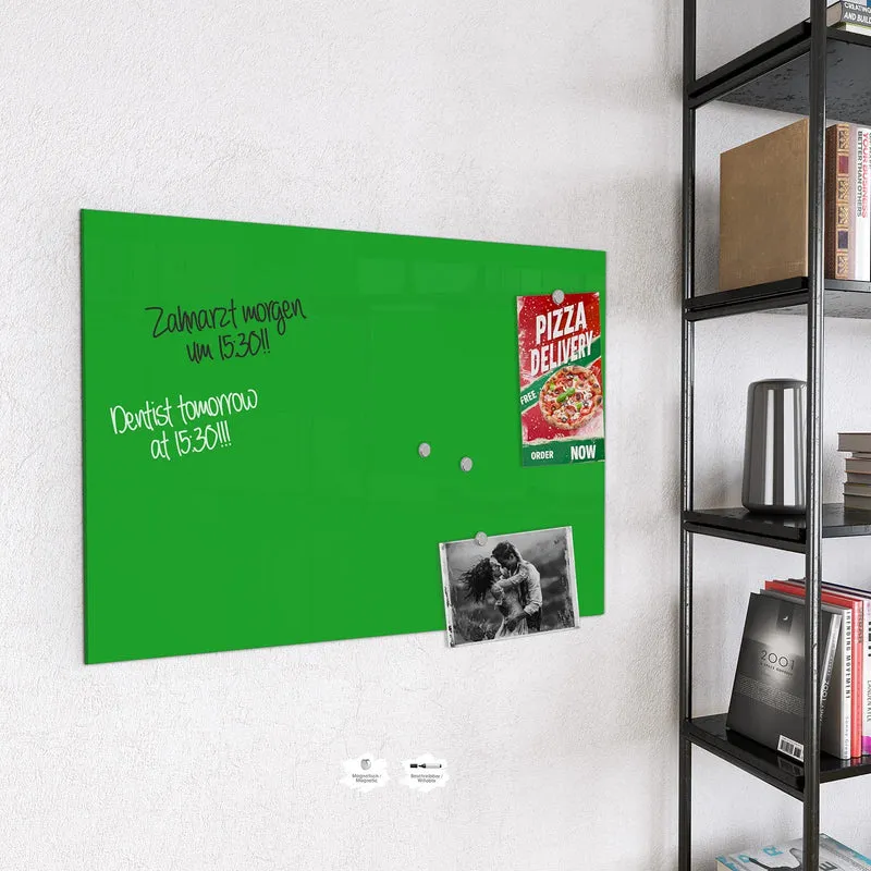 Magnettafel - Grasgrüner Hintergrund