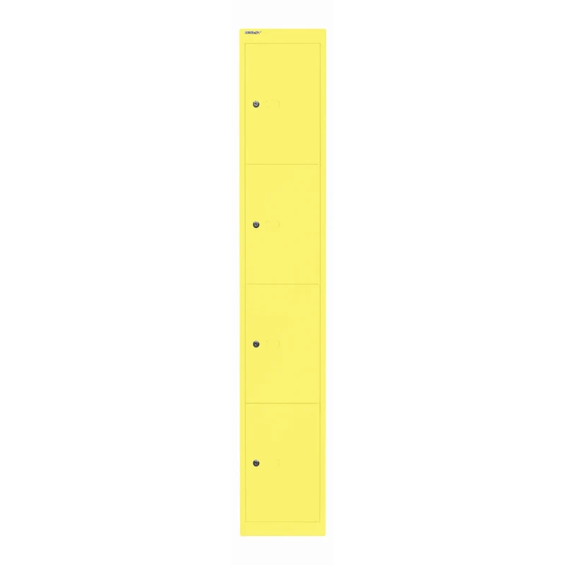 Schließfachschrank Office | 4 Fächer, Tiefe 457 mm