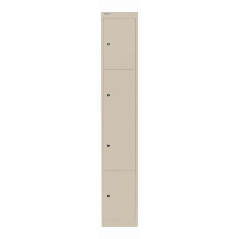 Schließfachschrank Office | 4 Fächer, Tiefe 457 mm