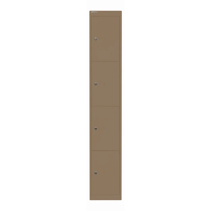 Schließfachschrank Office | 4 Fächer, Tiefe 457 mm