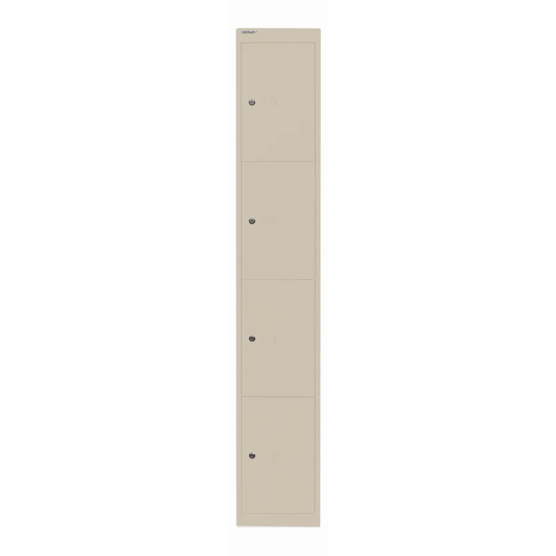 Schließfachschrank Office | 4 Fächer, Tiefe 305 mm