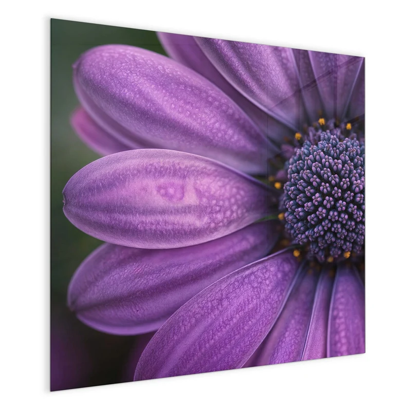 Magnettafel - Violette Samtblüte