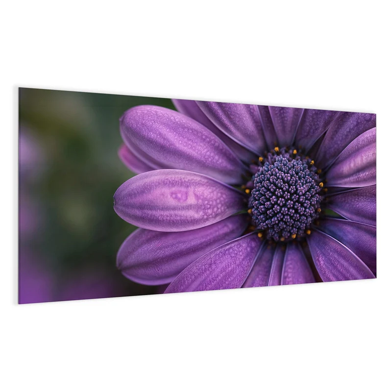 Magnettafel - Violette Samtblüte